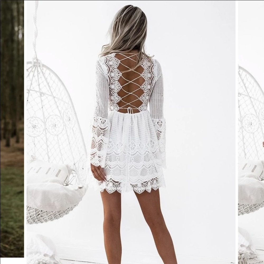 Brand new never worn white dress from Jaus.